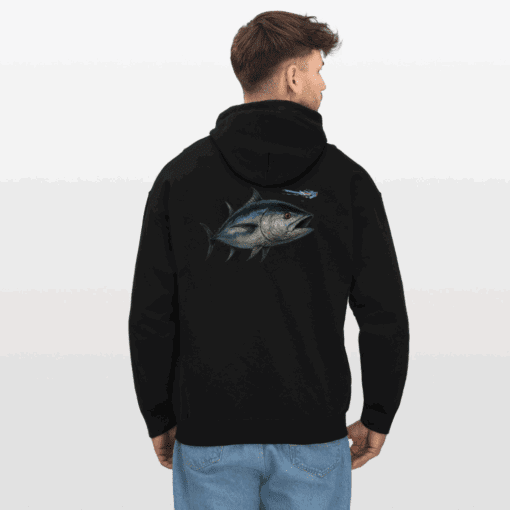 GT Fishing Softstyle Hoodie Tuna Art – Bild 2