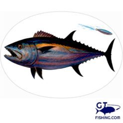Sticker Dogtooth Tuna Art